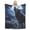 50x40, variant on Snowy Mountain Wolf Blanket Gifts Moonlit Night Wolves Flannel Throw Blankets 50x40