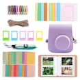 thumbnail image 1 of Juego de accesorios para cámara 7 en 1, pegatinas de , álbum de fotos, marcos para colgar en la pared, estuche protector, para estuche para cámara Púrpura Soledad paquetes de cámara, 1 of 6