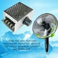 thumbnail image 2 of Regulador de voltaje 220V atenuador controlador de velocidad del Motor eléctrico termostato controladores de presión accesorio Industrial, 2 of 5