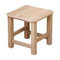 thumbnail image 4 of Reposapiés de madera Reposapiés Taburete para cambiar zapatos Banco de madera Taburete de ocio 30cmx30cmx30cm, 4 of 9