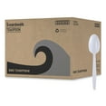 thumbnail image 7 of Boardwalk Heavyweight Wrapped Polypropylene Teaspoons, White, Case Of 1,000 Teaspoons, 7 of 7
