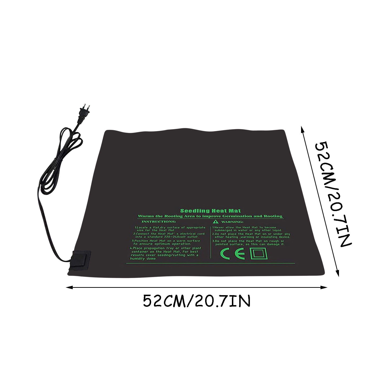 ESULOMP Heating Pad, 20"x20" Plant Heating Pad Heating Pad Seed Germination And Growth Pad