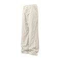 thumbnail image 4 of Stamzod Men's Carpenter Jeans Fashion Vintage Oversized Straight Leg Pants with Pocket Casual Loose Denim Jeans for Men Beige XXXL, 4 of 9