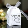 thumbnail image 3 of 20Pcs Cutout Butterfly Candy Boxes Mr Mrs Wedding Party Favor Chocolate Case Candy Box Mr & Mrs Pattern  Hollow  Party Favor  Chocolate Box  Butterfly Design, 3 of 6