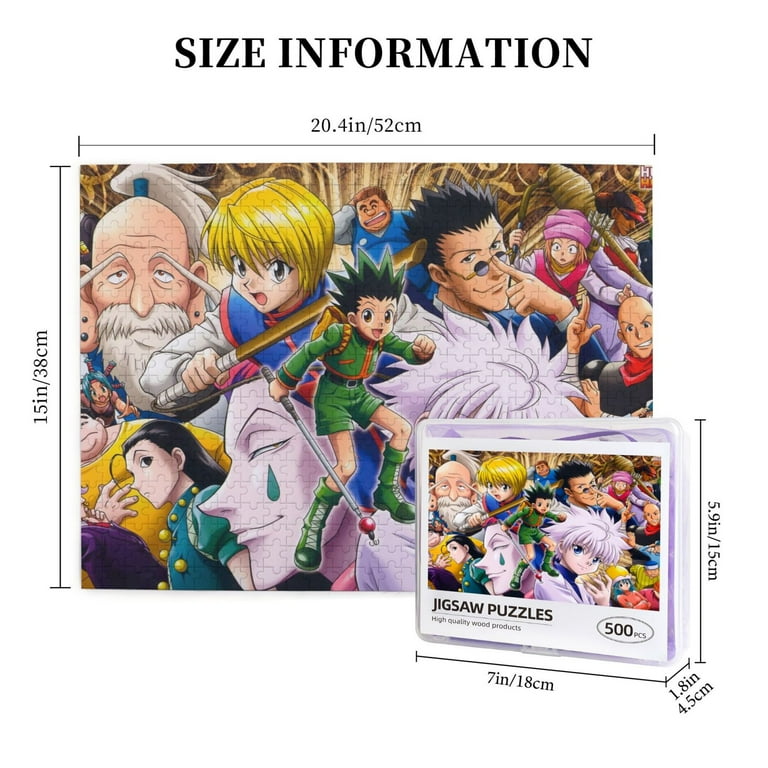 HUNTER×HUNTER ジグソーパズル 500ピース Hunter x Hunter Puzzle - 500 Pieces Jigsaw Puzzles for