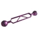 thumbnail image 1 of Accesorios para sistema de soporte de extensión de luz estroboscópica con brazo de bola doble estable Púrpura, 1 of 6
