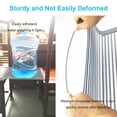 thumbnail image 3 of Mistaha Roll-Up Dish Drying Rack Multipurpose Rollable Over the Sink Silicone Kitchen Dish Drainer Sink Drying Rack for Fruits and Vegetable, 3 of 8