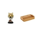 thumbnail image 1 of Escultura de mesa,Escultura de cabeza de tigre,estatua moderna de mesa,cestas de almacenamiento,Cestas de cocina tejidas a mano con asas,Cestas redondas para pan,bandejas rectangulares para, 1 of 8