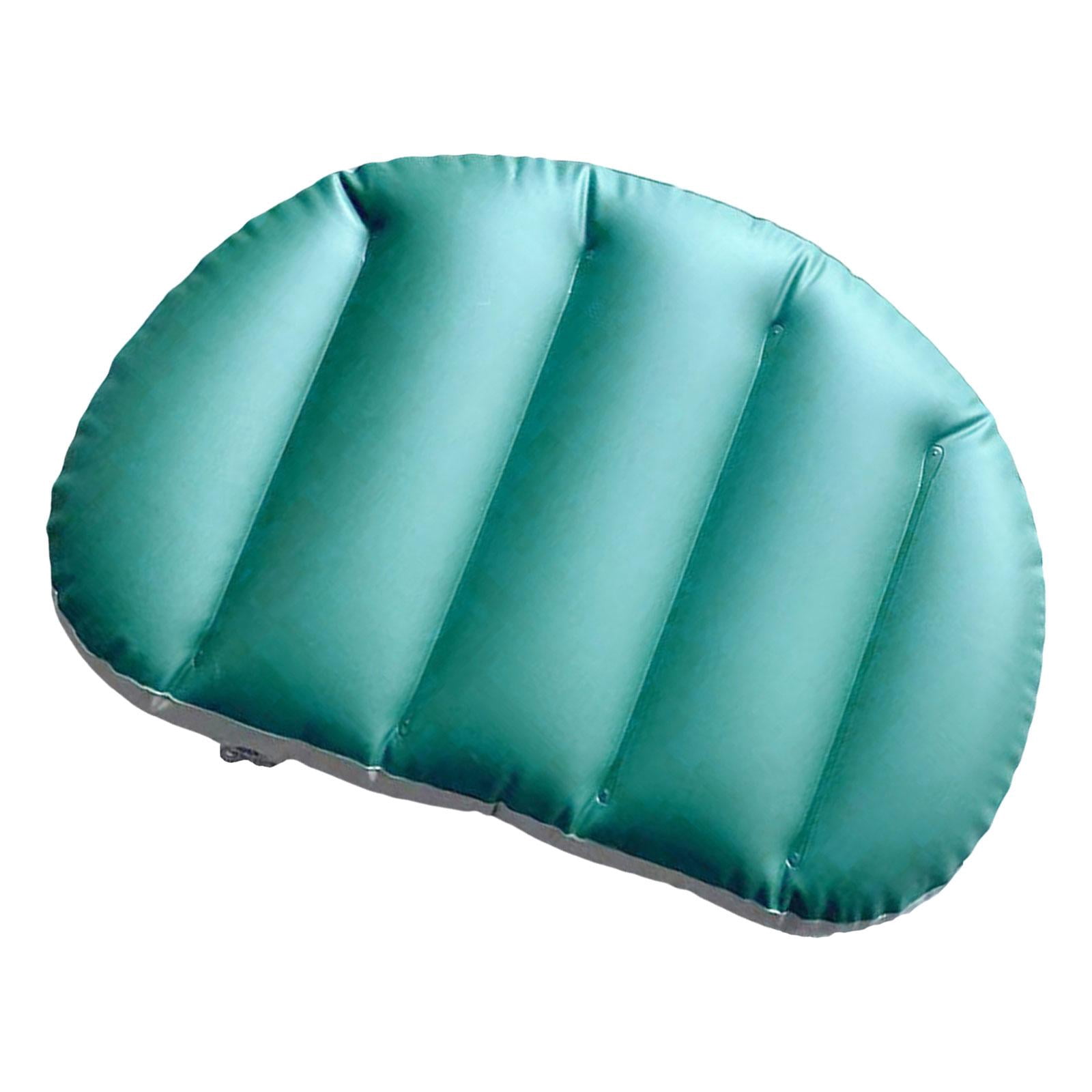 harayaa 2xInflatable Kayak Seat Portable Canoe Boat Seat Inflatable Seat Boat Cushions