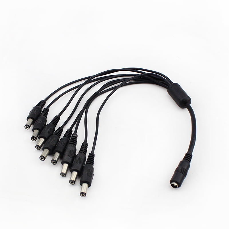UltraPoE Power Splitter Cable 1 Female to 8 Male Power Supply Wire