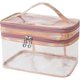 thumbnail image 1 of 1 pc Transparent Makeup Bag Travel Bag for Women Waterproof, 1 of 5