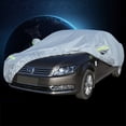 thumbnail image 1 of RUNROTOO Winter Car Covers Snow Proof Car Cover Grey Waterproof For Outdoor Vehicle Protector 1Set, 1 of 8