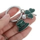 thumbnail image 2 of KAKOWELY Llavero con colgante de trébol para el Día de San Patricio, llavero decorativo para bolso, 2 of 5