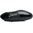 thumbnail image 4 of DADAWEN Dresses Shoe for Men Formal Business Classic Lace-up Shoes Black Oxfords9US, 4 of 7