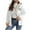 White, variant on BiZtdJrK Valentine's Day Sweatshirt Jackets for Women Heart Print Long Sleeve Zip Up Hoodie Jacket Fleece Lined Comfy Casual Hooded Outerwear with Pockets Black S