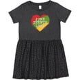thumbnail image 3 of Inktastic Juneteenth 1865 Heart Girls Toddler Dress, 3 of 5