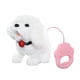 thumbnail image 4 of Juguete electrónico para pasear perros, simulación de mascota, color aleatorio, accesorios, suave, musical. Blanco, 4 of 8