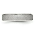 thumbnail image 3 of Chisel Stainless Steel Polished Laser Cut 6mm Band, 3 of 7
