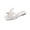 White, variant on Bxsruta Women's Plus Size Open-Toe Flat Sandals with Satin Bow, Lightweight Comfortable for Casual Everyday Outdoor Wear, Non-Slip Sole Spring Summer Style