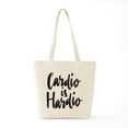 thumbnail image 6 of CafePress - Cardio Is Hardio Tote Bag - Unisex Canvas Tote Bag, Beige, 1-Piece, 6 of 7