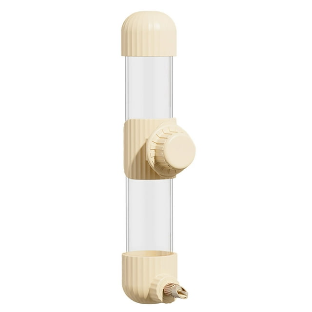 asddcavvf Durable Metal and Bird Feeder for Cages for Parrots and Small Birds Easy To Install Water Dispenser for Pet Birds Metal Pole for Feeder Feeder with Bottom Window Suet Feeder