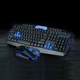 thumbnail image 1 of axGear Clavier Multimédia de Jeu 2.4G Sans Fil Souris Optique Sans Fil Récepteur Nano, 1 of 8