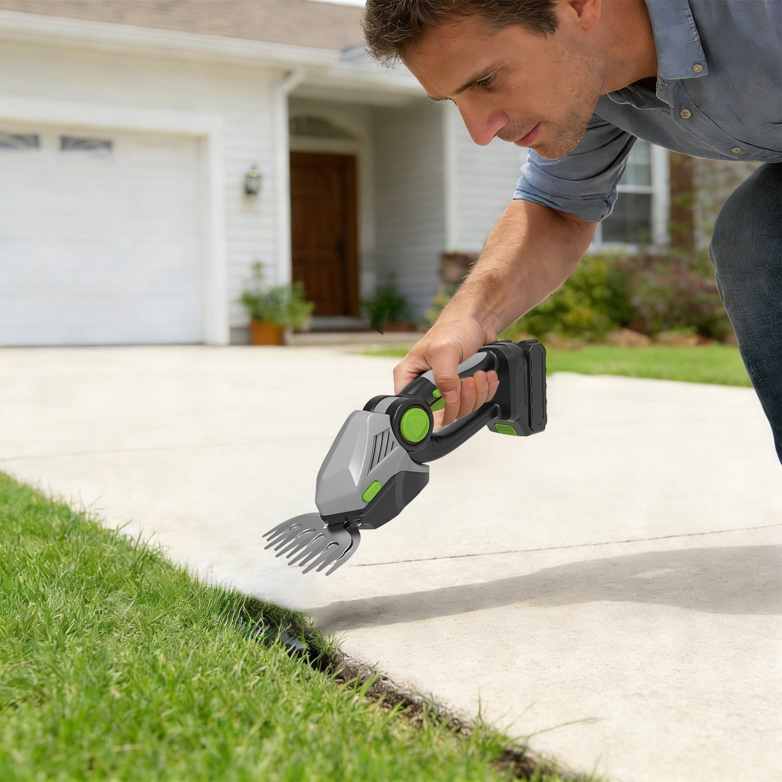 Weed Remover Tool,Weed Pulling Tool,Small Grass Mower Small Household Multifunctional Lithium Powered Trimmers Yard Hedge Trimmers Rechargeable Weeding And Grass Cutting Machines