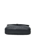 thumbnail image 3 of Pre-Owned Saint Laurent Classic Monogram Chain Shoulder Bag/Handbag 2WAY 392738 Black Leather..., 3 of 12