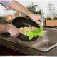thumbnail image 2 of Colador con clip, colador de silicona para alimentos para la mayoría de ollas, sartenes y tazones, colador resistente al calor con 1 clip para pasta, espagueti, 2 of 5
