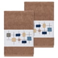 thumbnail image 1 of Linum Home Textiles Khloe Embellished Turkish Cotton Hand Towel, 1 of 2