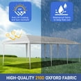 thumbnail image 4 of UBesGoo 10x30 Pop-Up Canopy with NO Sidewalls and Convenient White Storage Bag, 4 of 7