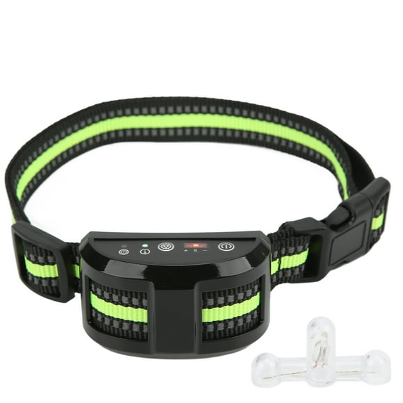 Collar inteligente 4 en 1 para perros, tapón automático para ladridos, dispositivo de entrenamiento de ladridos, accesorio impermeable para perros