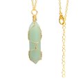 thumbnail image 1 of Up to 65% Off Chakra Crystal Pendant Hexagonal Pointed Natural Gemstone Quartz Stone For Necklace Necklace Rings Earring Jewelry on Clearance, 1 of 1