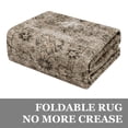 thumbnail image 6 of 2x6 Washable Vintage Runner Rug - Boho Non-Slip Kitchen Runner for Hallways, Laundry & Bedroom, Camel, 6 of 9