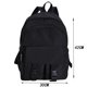 thumbnail image 1 of Mochila de dibujos animados para niña, morral de Color impactante para escuela media, bolsa de libros para estudiantes, bolsa de viaje informal para mujer, mochila de día Fivean unisex, 1 of 2