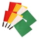 thumbnail image 1 of GOOHOCHY 8 Banderines de Árbitro de Fútbol con Mango de Acero Inoxidable - Señales Manuales para Penalizaciones, Entrenamiento Deportivo y Competencias (Blanco, Amarillo, Rojo, Verde), 1 of 8