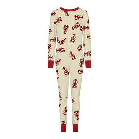 

VIAFLY Christmas Woman Mother Printed S Family Matching Conjoined Home Pajamas Set Family Christmas Pajamas Matching Sets Parent-Child
