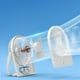 thumbnail image 5 of Mini Desktop Wall Hanging Fan Cooler Ultra Thin Summer Cooling Fan - Dark Blue, 5 of 5