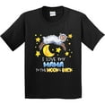 thumbnail image 3 of Inktastic I Love My Mama to the Moon and Back Cute Sheep Youth T-Shirt, 3 of 5