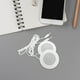 thumbnail image 4 of 2 minialtavoces portátiles con conector de 3,5 mm para reproductor de MP3, MP4 y CD, ideal para viajes y como almohada de dormir, color blanco, 4 of 8