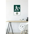 thumbnail image 4 of MLB Oakland Athletics - Logo 22 Wall Poster, 14.725" x 22.375", 4 of 4