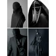 thumbnail image 3 of 2 Pieces Full Face Mask, BW 2nd Skin Masks,Halloween Spandex Hood for Unisex Cloth, 3 of 6