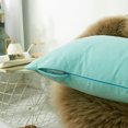 thumbnail image 5 of Big Sale ! WOAHU Pillow Case,Polyester Doll,Multiple Sizes Soft Coral Fleece Solid Color Pillow Cover Sofa Cushion Case 40Cm, 5 of 5