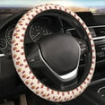 thumbnail image 4 of Uemuo Popcorn Printed Car Elastic Steering Wheel Cover - Universal Car Accessory for Diverse Cars Anti-Slip, and Comfortable- 15", 4 of 8
