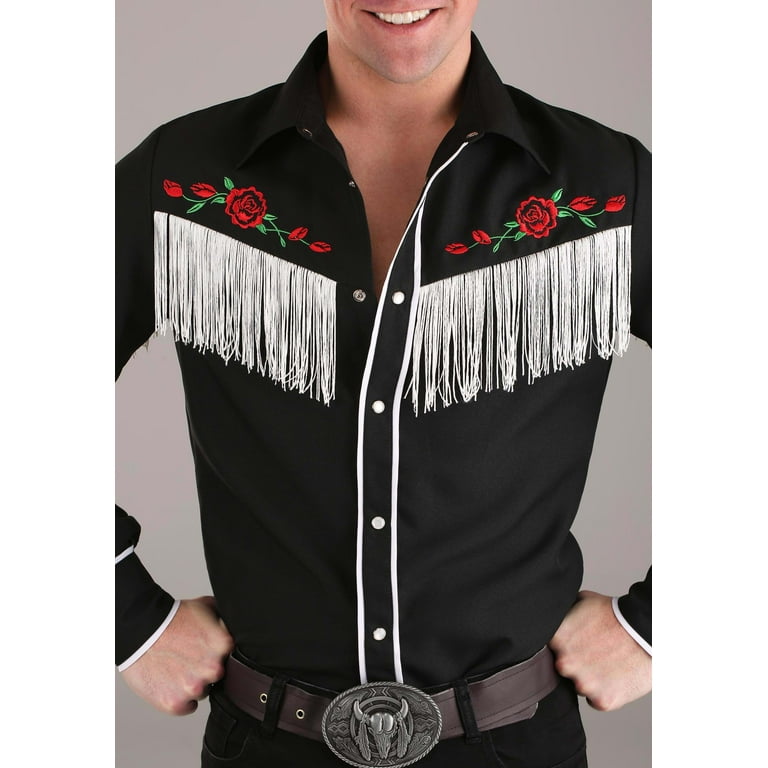 Western shirt hotsell fringe