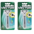 thumbnail image 1 of Repuesto de hojas de afeitar Gillette Vector compatible con Atra Plus, paquete de 2, 1 of 1