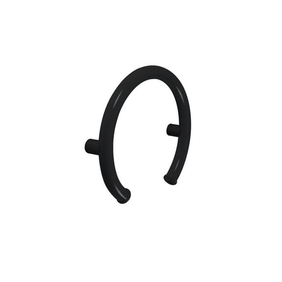 Round Grab Bar Coastal Cool Black - 1 14" Diameter - 13 12" Safety Rail