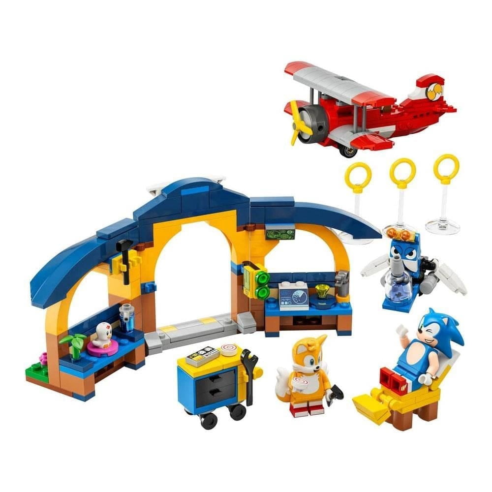 LEGO Sonic the Hedgehog Tailsin Workshop and Tornado Plane 76991