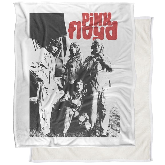 Pink Floyd Blanket, 50"x60", Point Me at The Sky, Silky Touch Sherpa Back Super Soft Throw Blanket