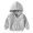 1-62Grey227, variant on CAIVO Toddler Baby Girls Boys Long Sleeve Dinosaur Print Hoody Jacket Zip Up Coats Fall Winter Outwear Breathable Outerwear